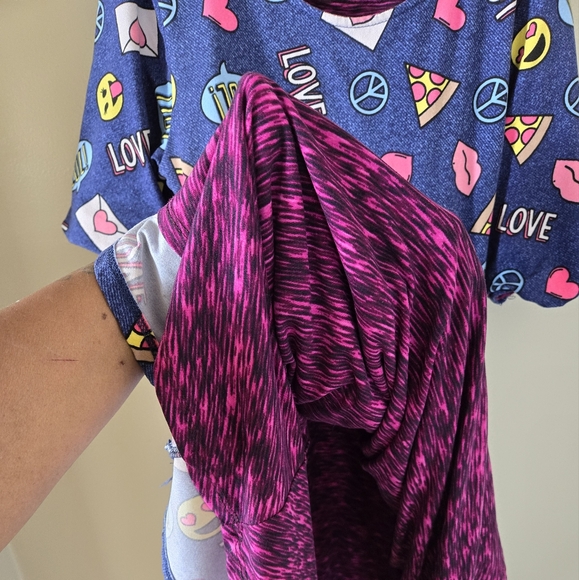 Girls Emily West LOL Reversible Dress sz 12 - Picture 2 of 5